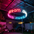 360° Circular "Dream" LED Neon Ring Sign