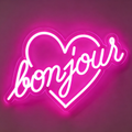 Bonjour LED Neon Sign