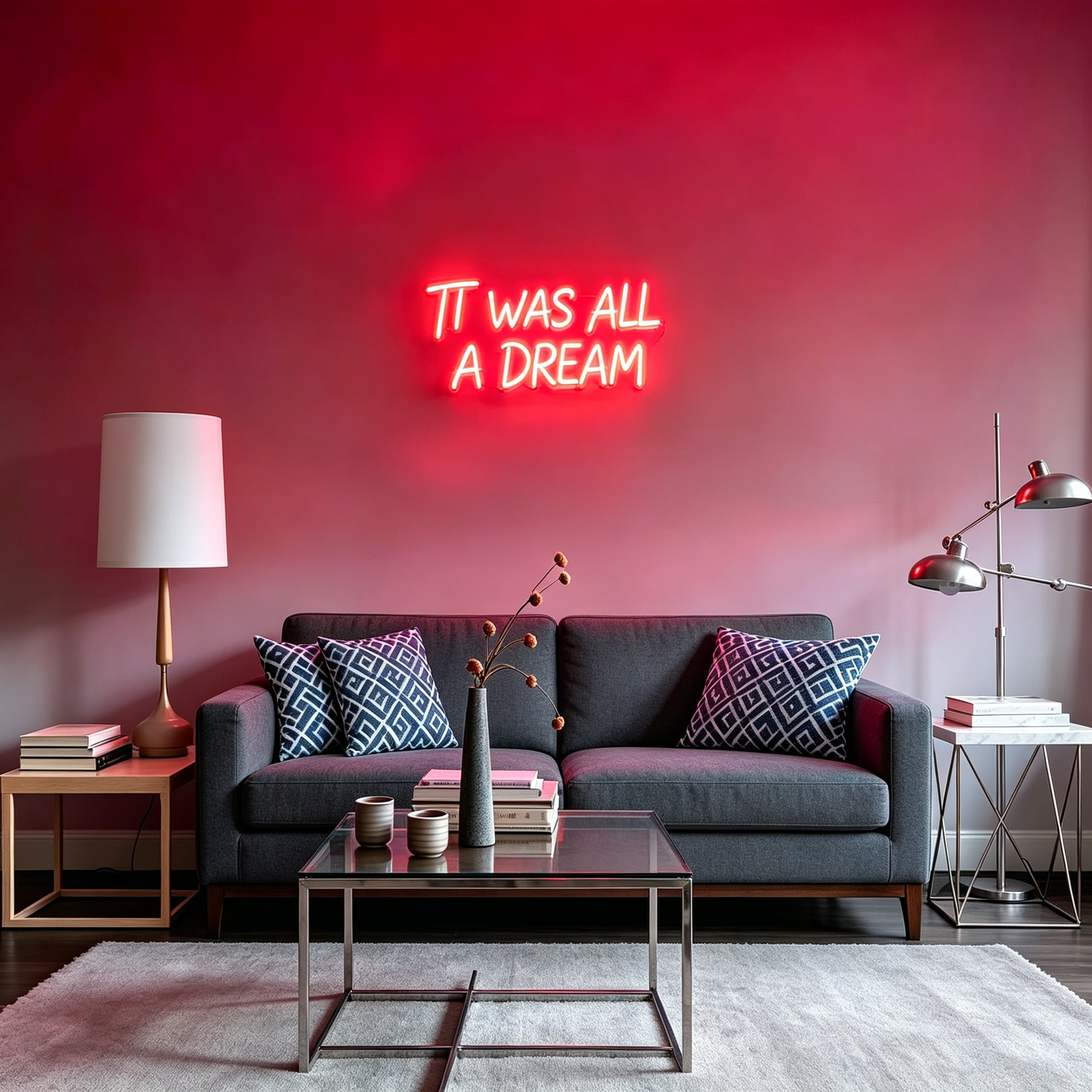It Was All A Dream LED Neon Sign