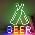 X Beer Bottle LED Neon Sign