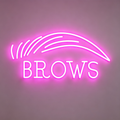 Brows LED Neon Sign