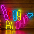 Good Vibes Aloha LED Neon Sign