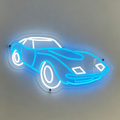 Classic Sports Car Neon Sign