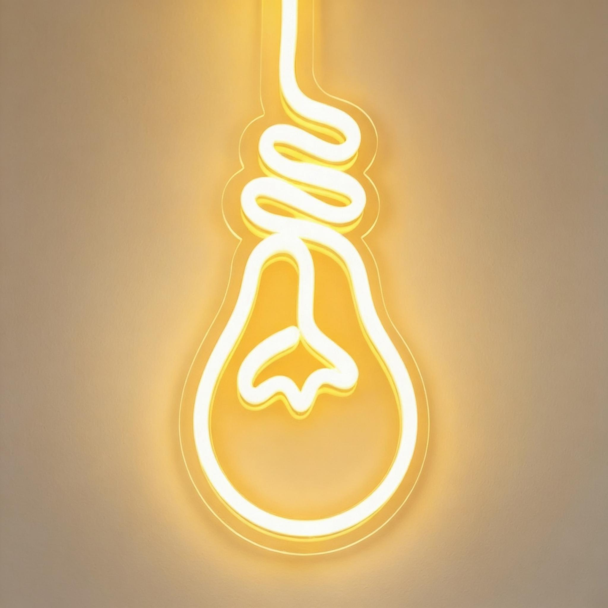 Bulb LED Neon Sign