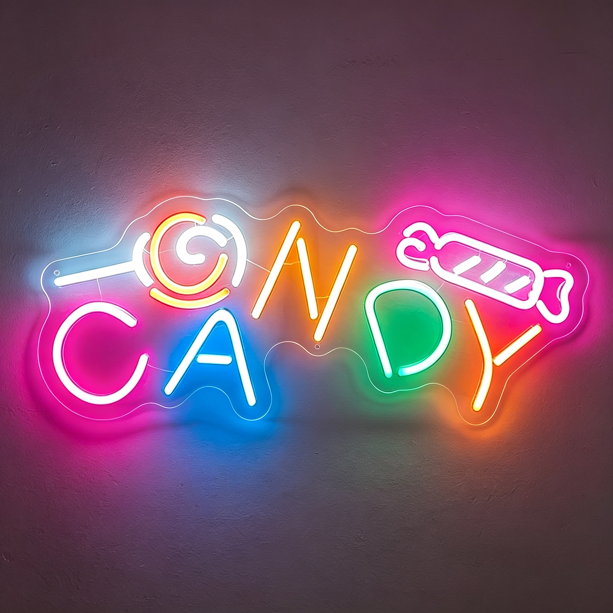 Candy Neon Sign