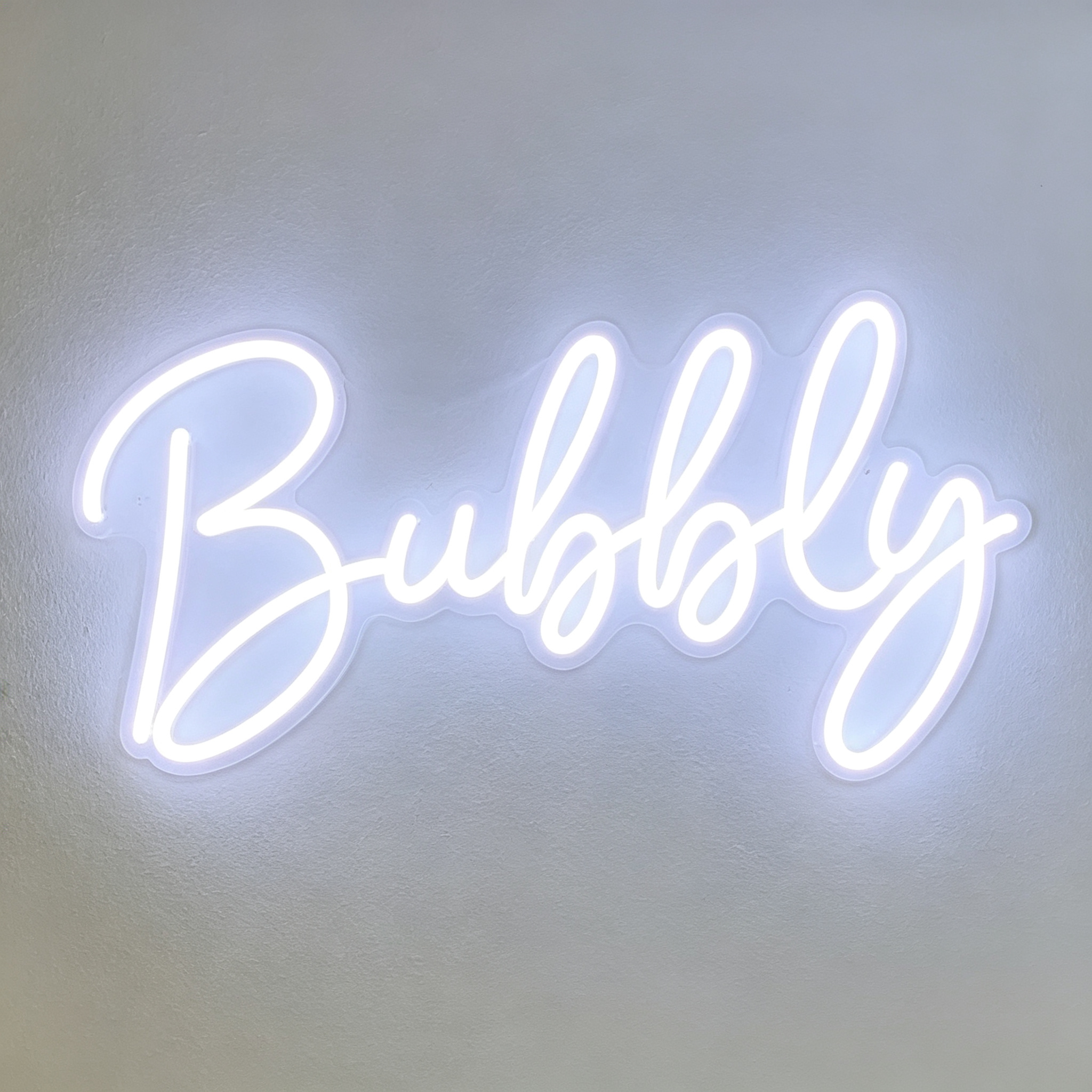 Bubbly LED Neon Sign