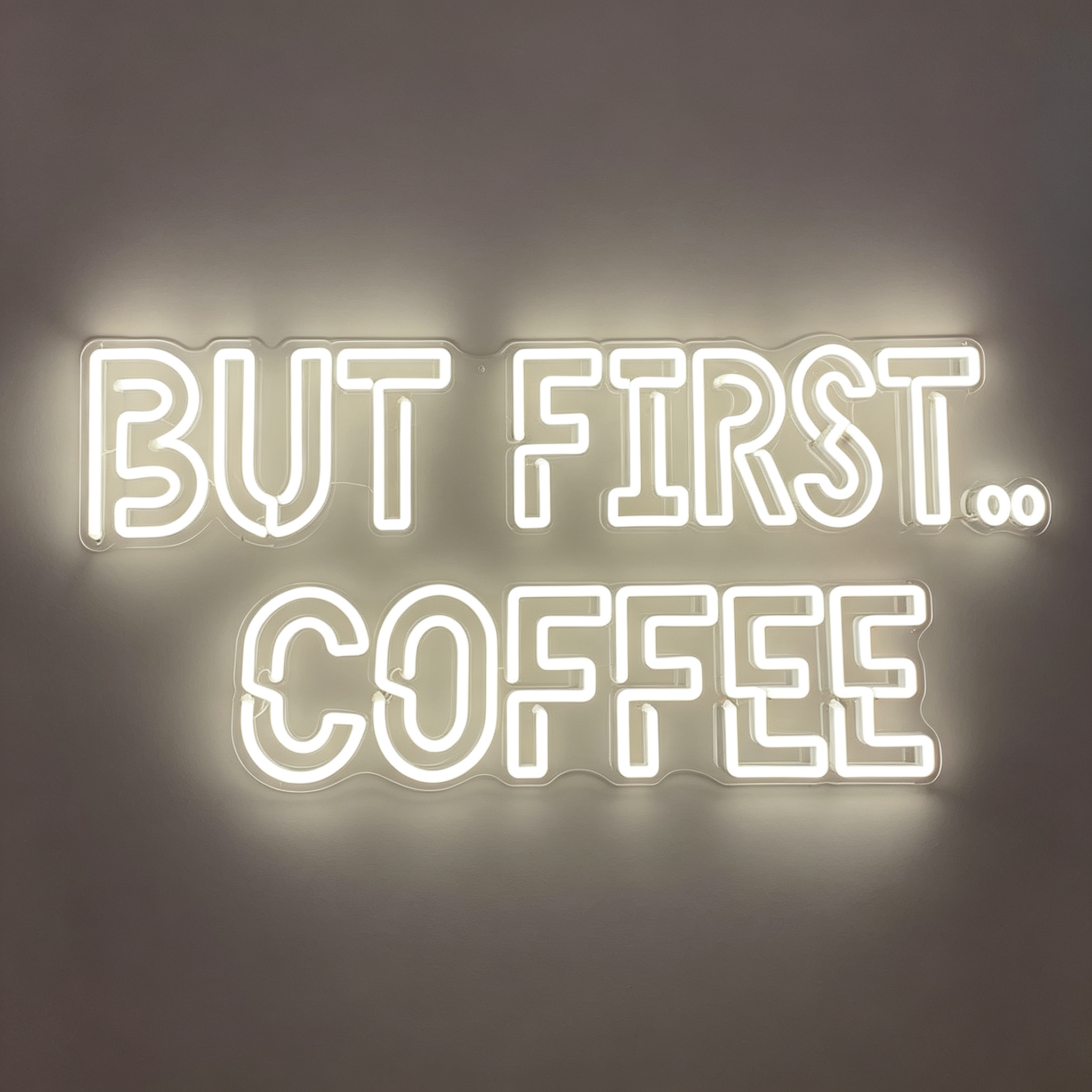 But First Coffee LED Neon Sign