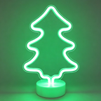 Custom Tabletop LED Neon Sign - Free Standing, Battery Powered or Plug-In