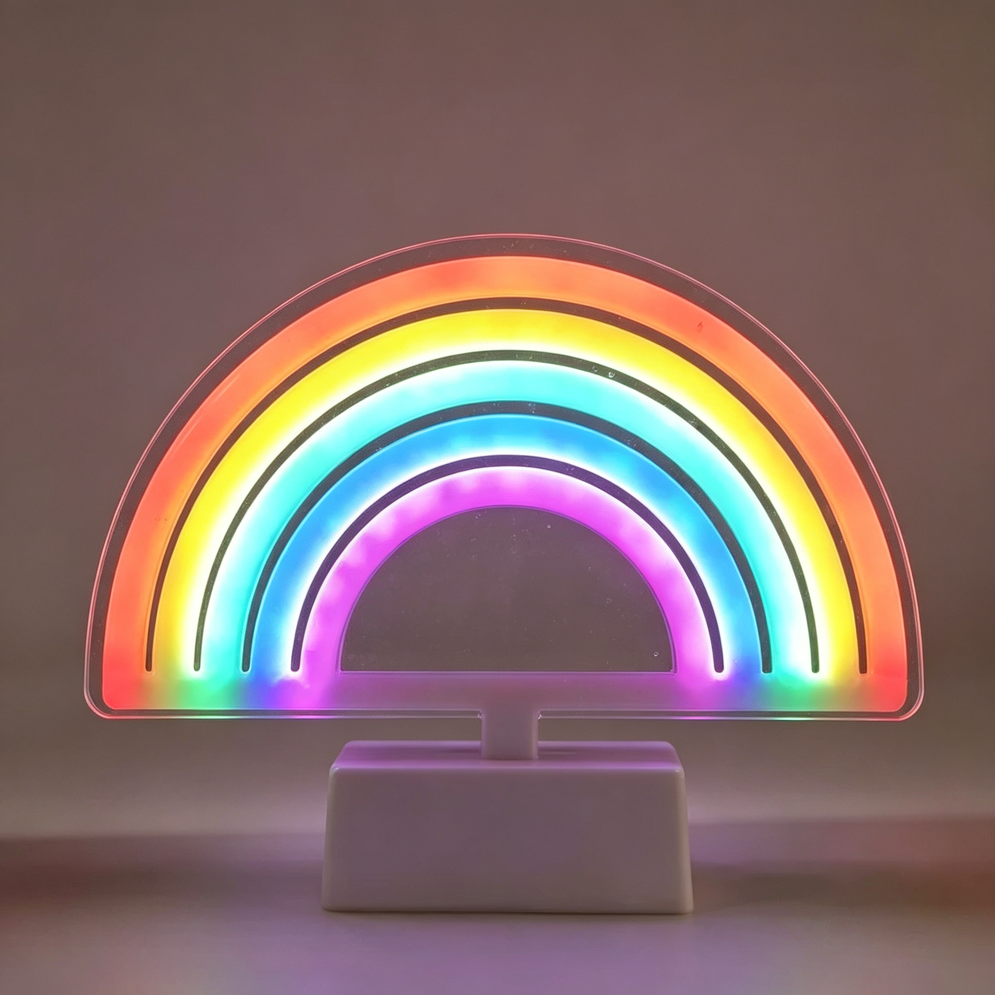 Full Rainbow Gradient Desktop LED Neon Night Light