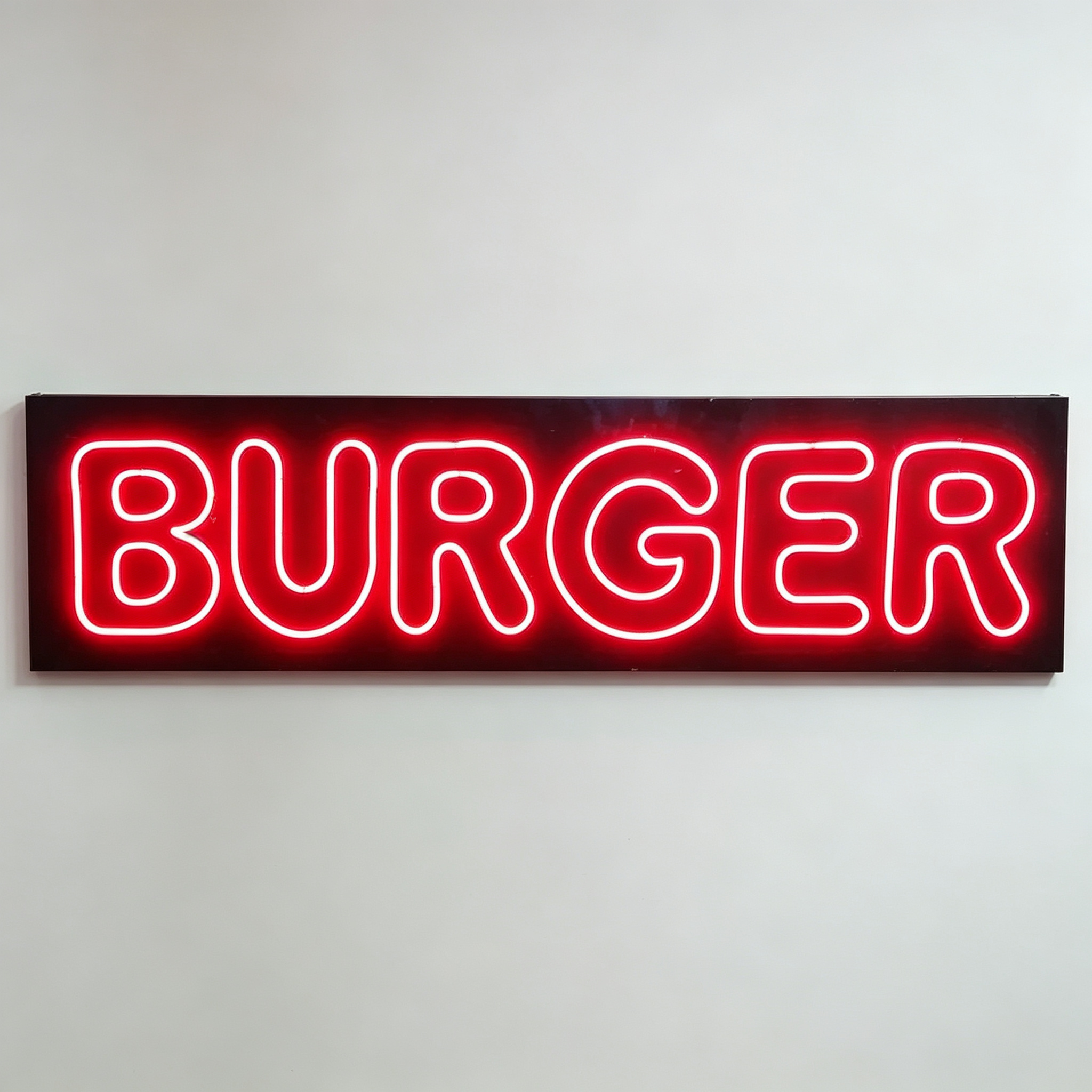 Burger LED Neon Sign