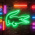 Outline Crocodile LED Neon Sign