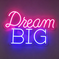 Dream BIG LED Neon Sign