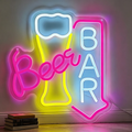 Beer Bar Bottle Shaped LED Neon Sign
