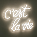 C'est La Vie Neon Sign