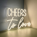 Cheers To Love LED Neon Sign