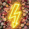 Double Zigzag Lightning Bolt LED Neon Sign