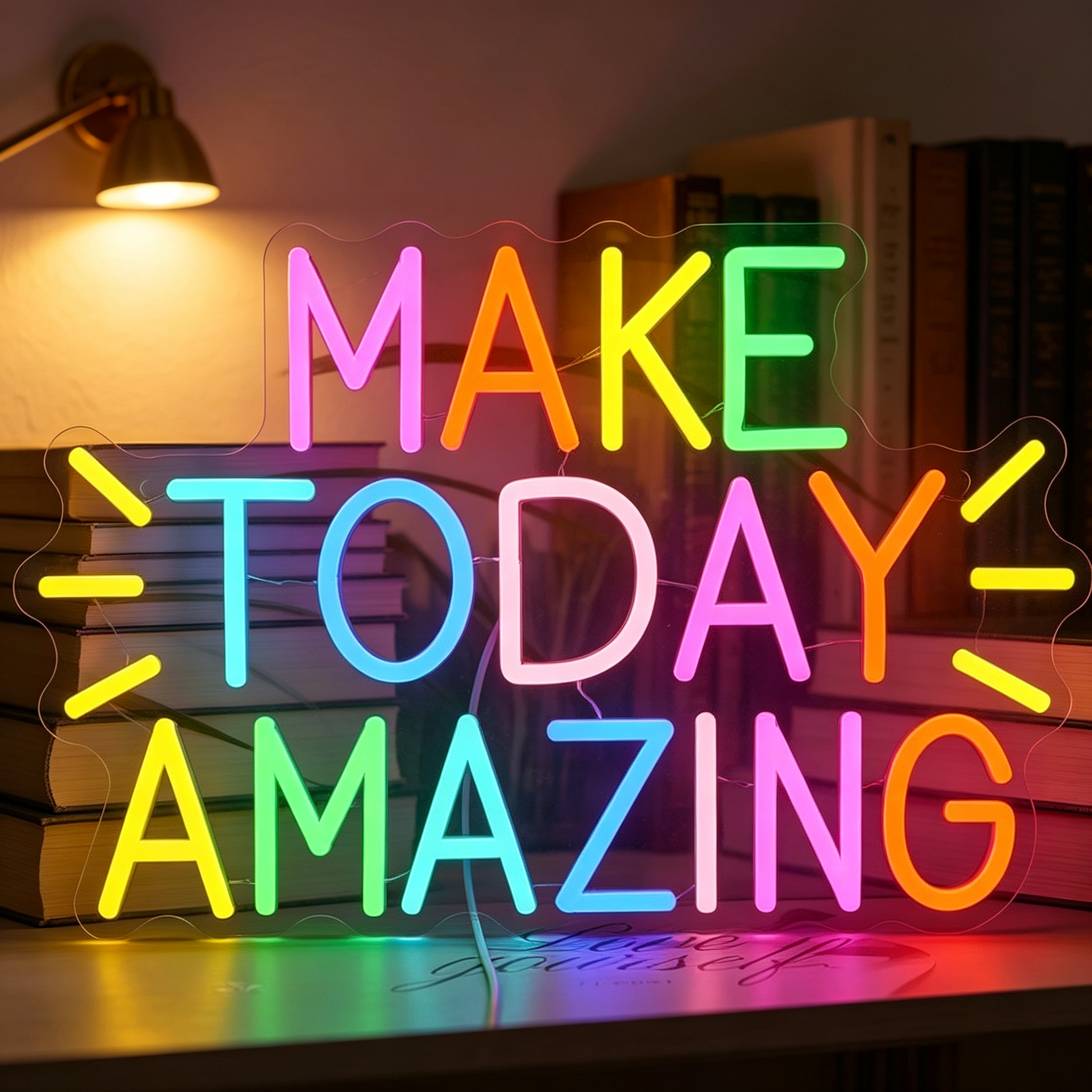 Make Today Amazing LED Neon Sign
