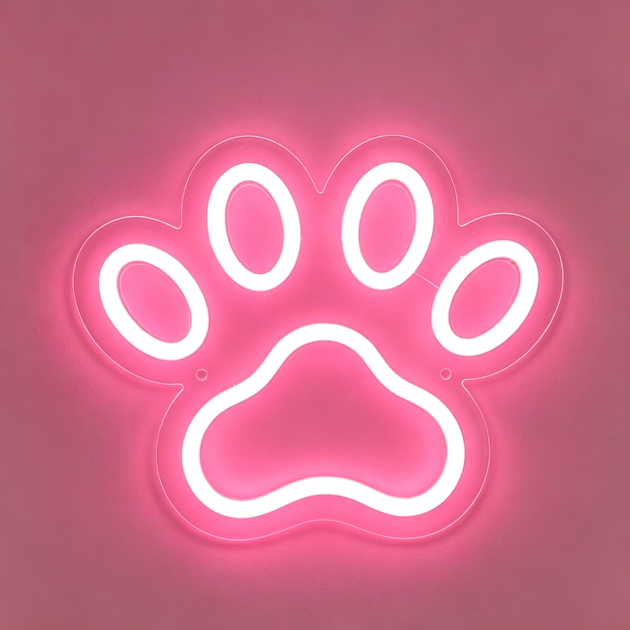 Paw Print LED Neon Sign