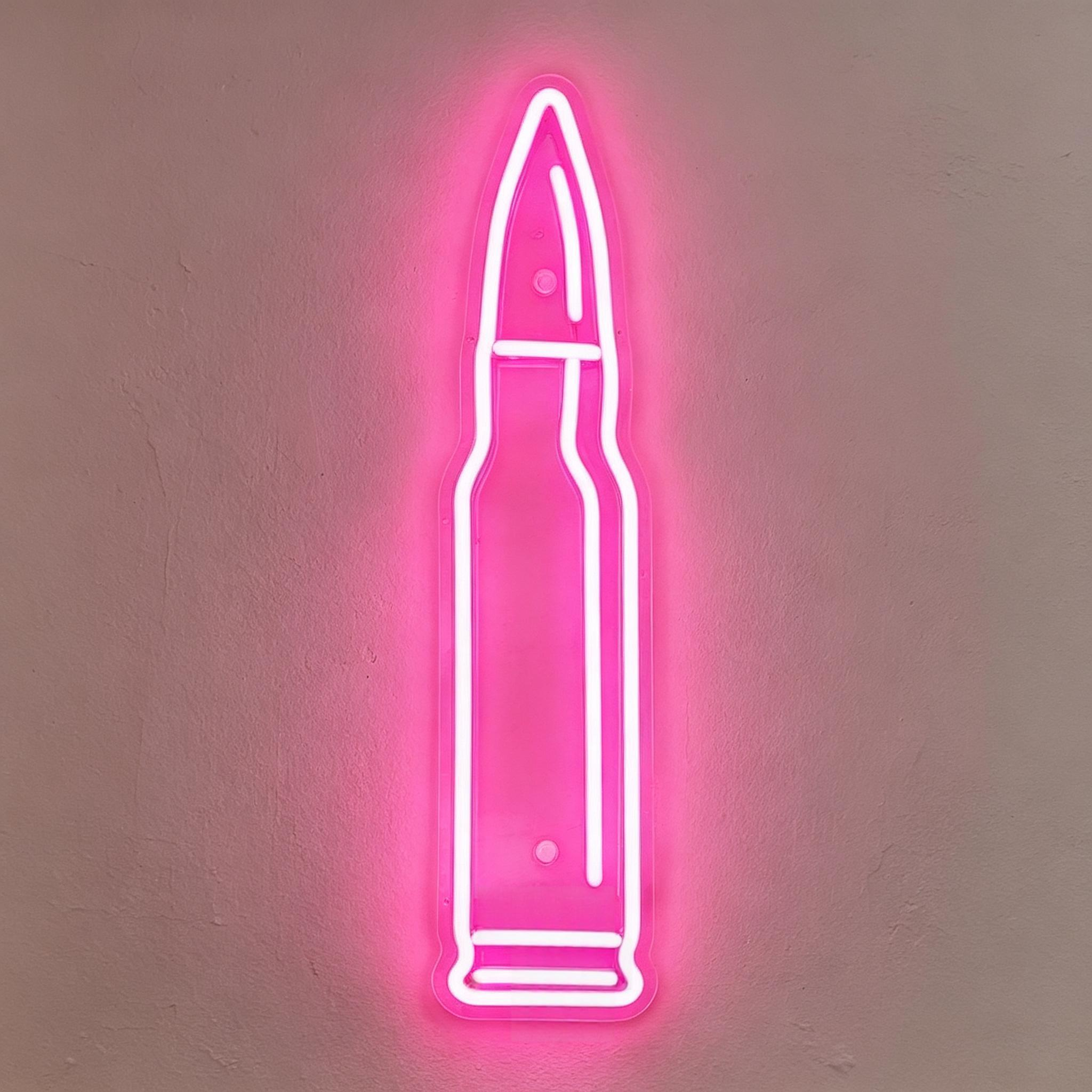 Bullet LED Neon Sign