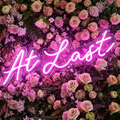At Last LED Neon Sign