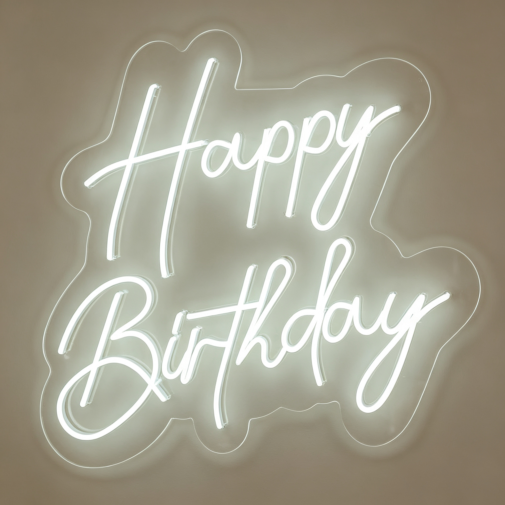 Happy Birthday LED Neon Sign