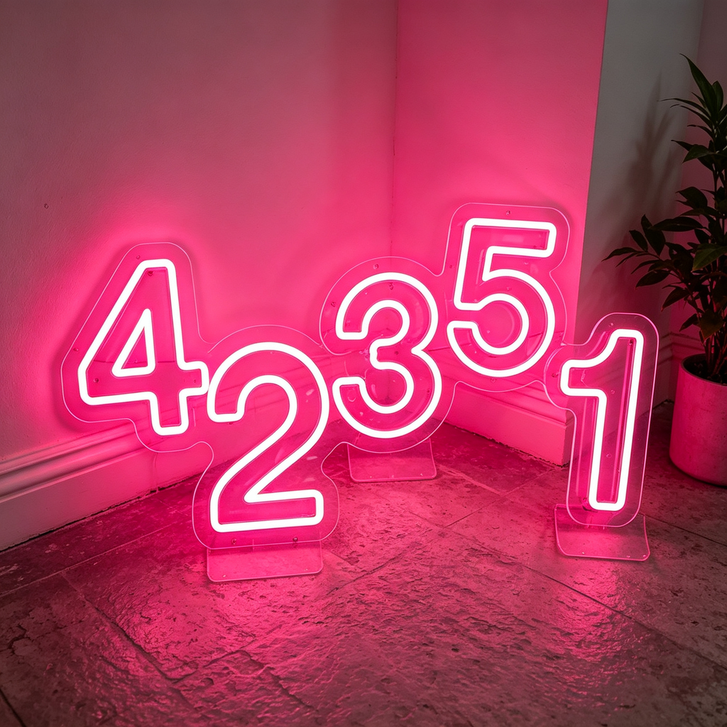 Custom LED Neon Signs for Business Logo, Personalized Neon Sign Wall Decor, Plug-In, Battery Operated or Hardwired LED Neon Lights