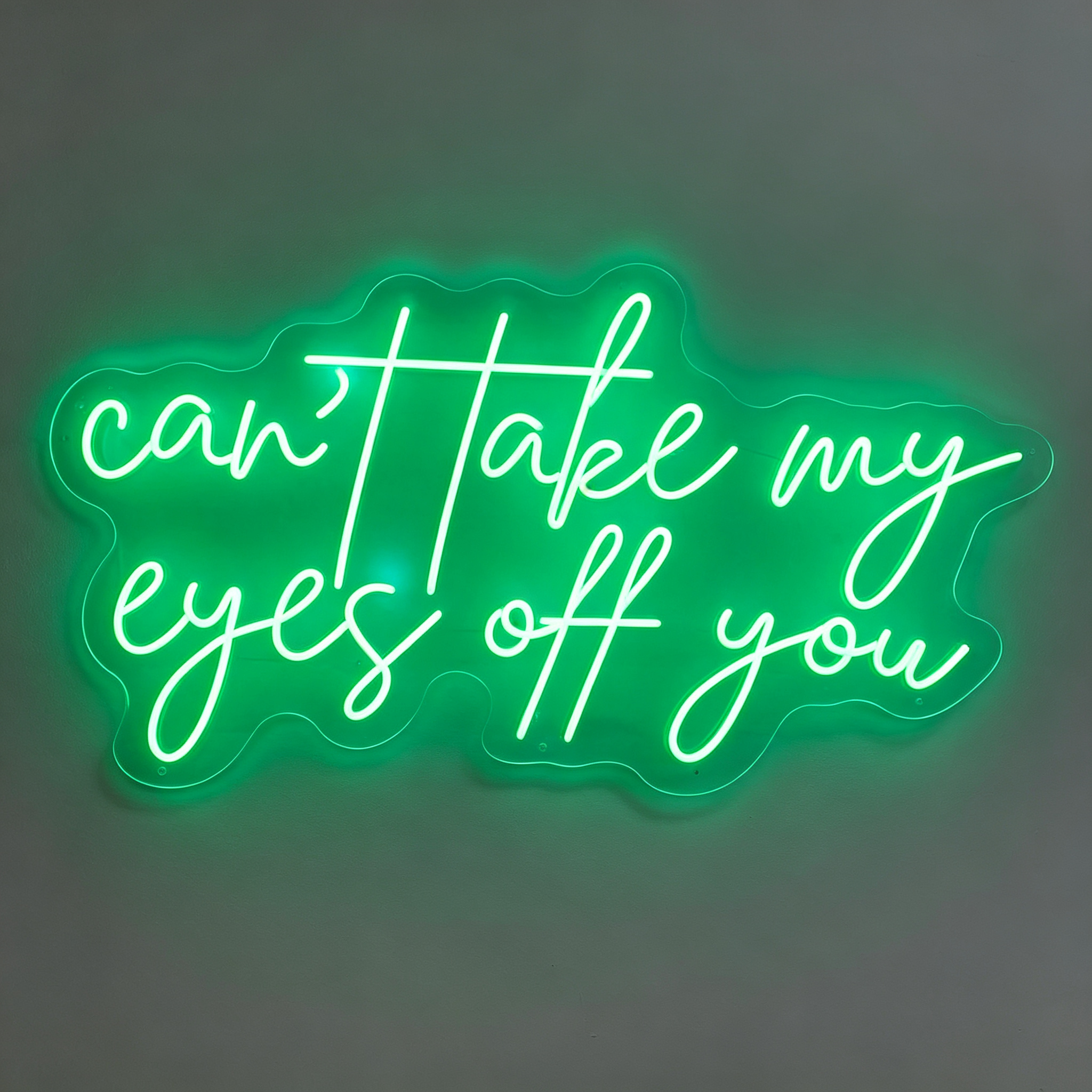 Can't Take My Eyes Off You Neon Sign
