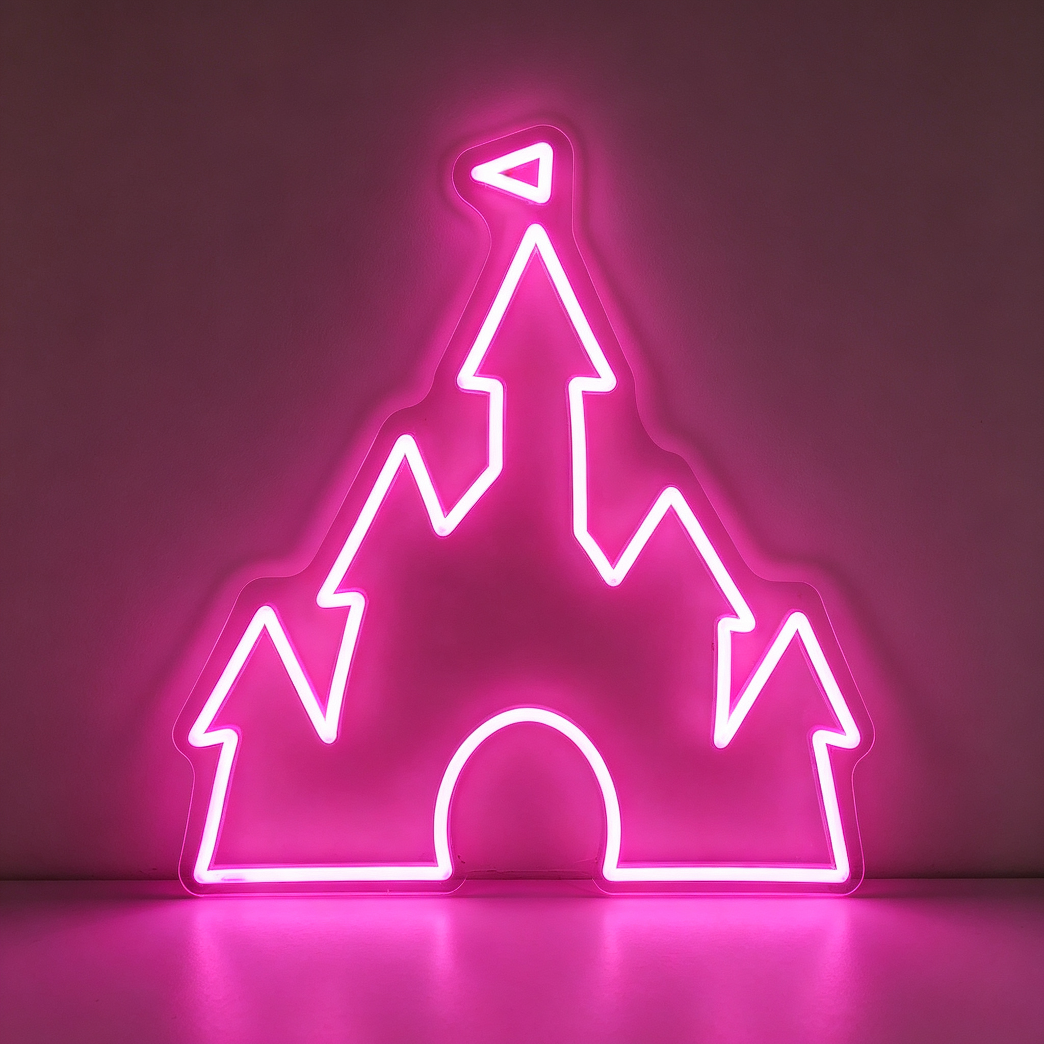 Castle Neon Sign