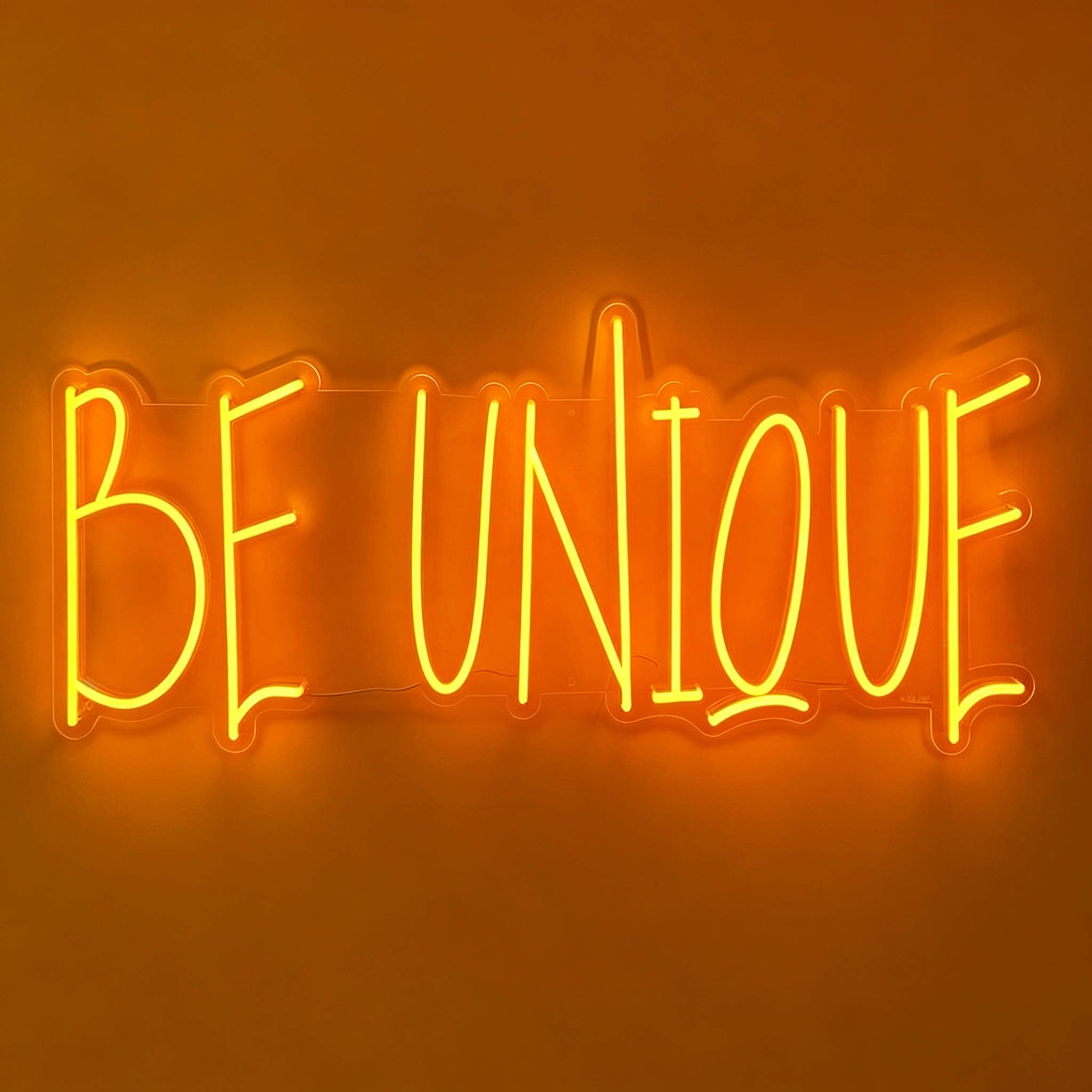 Be Unique LED Neon Sign