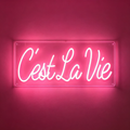 C'est La Vie Neon Sign