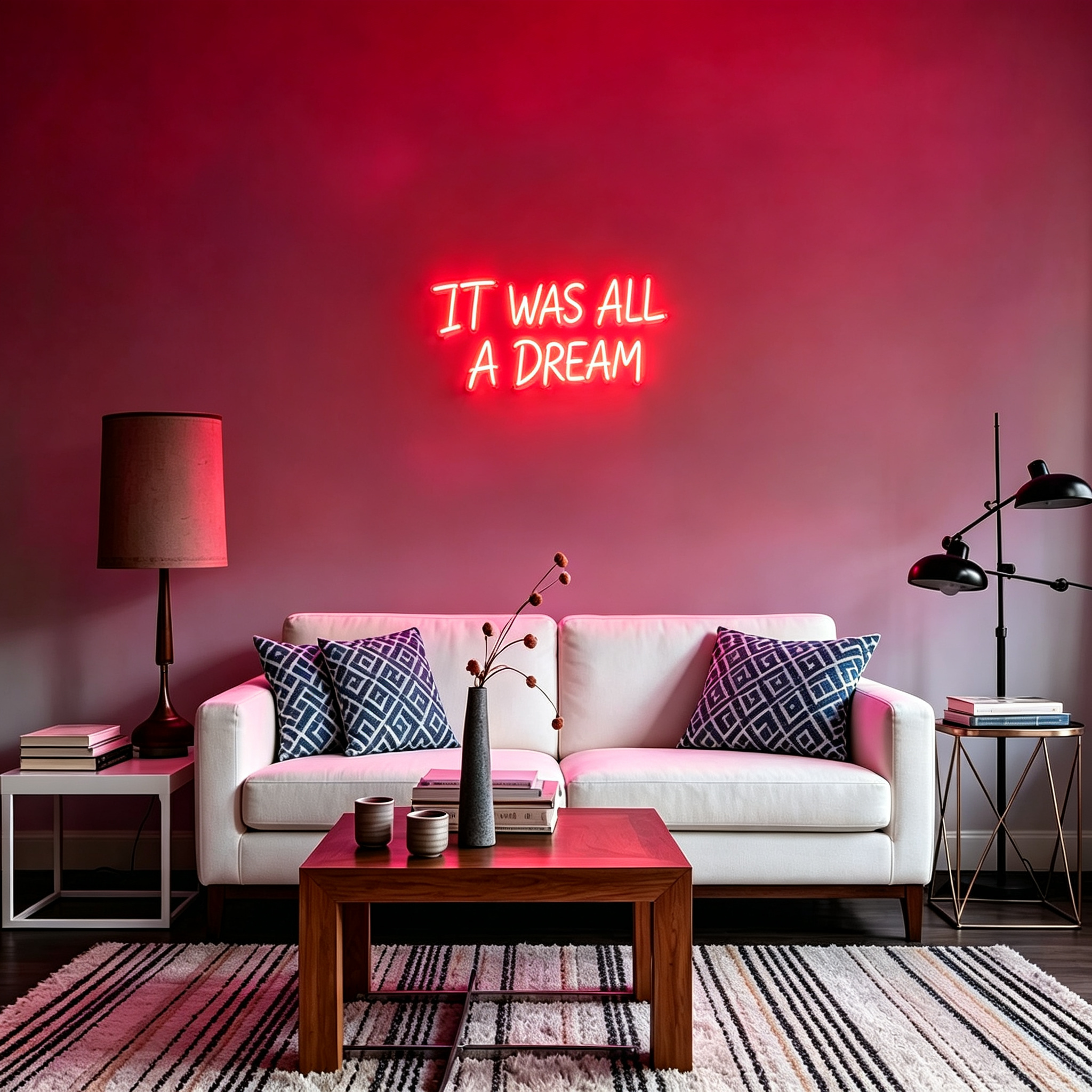 It Was All A Dream LED Neon Sign