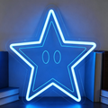Star Character Face Graphic LED Neon Sign