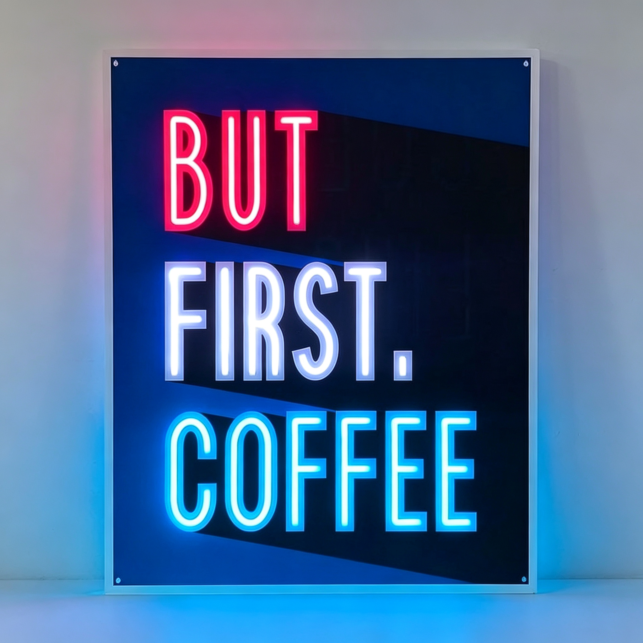 But First Coffee Neon Sign