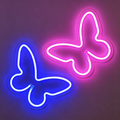 Two Butterflies LED Neon Sign