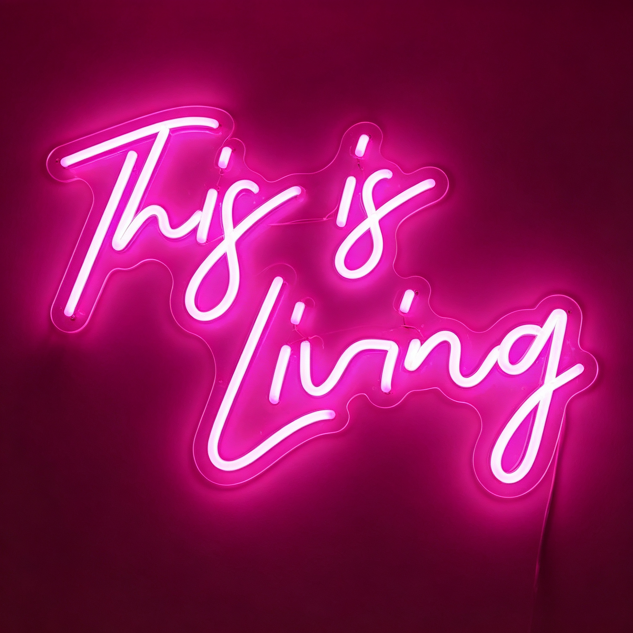 This Is Living LED Neon Sign