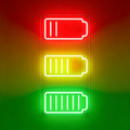 Charging Battery Neon Sign