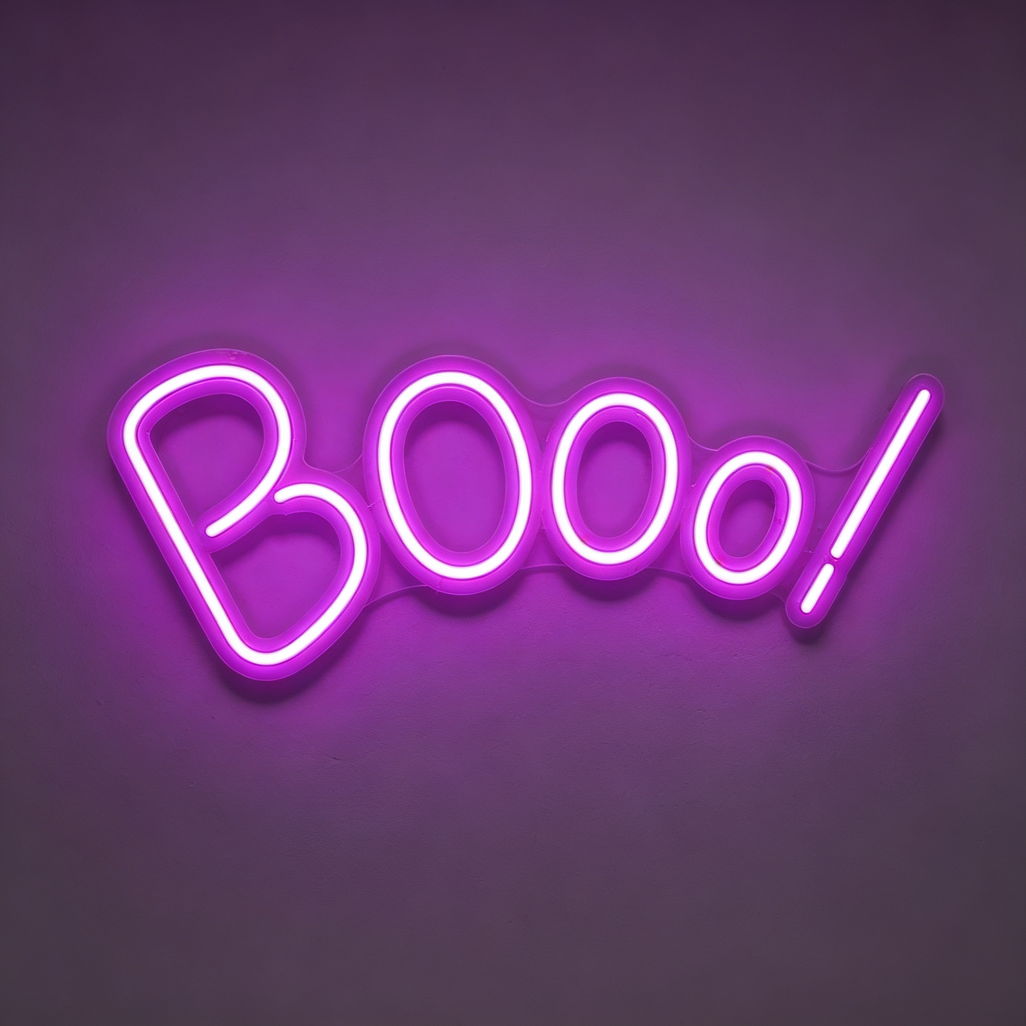 Boo! LED Neon Sign