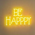 Be Happy LED Neon Sign
