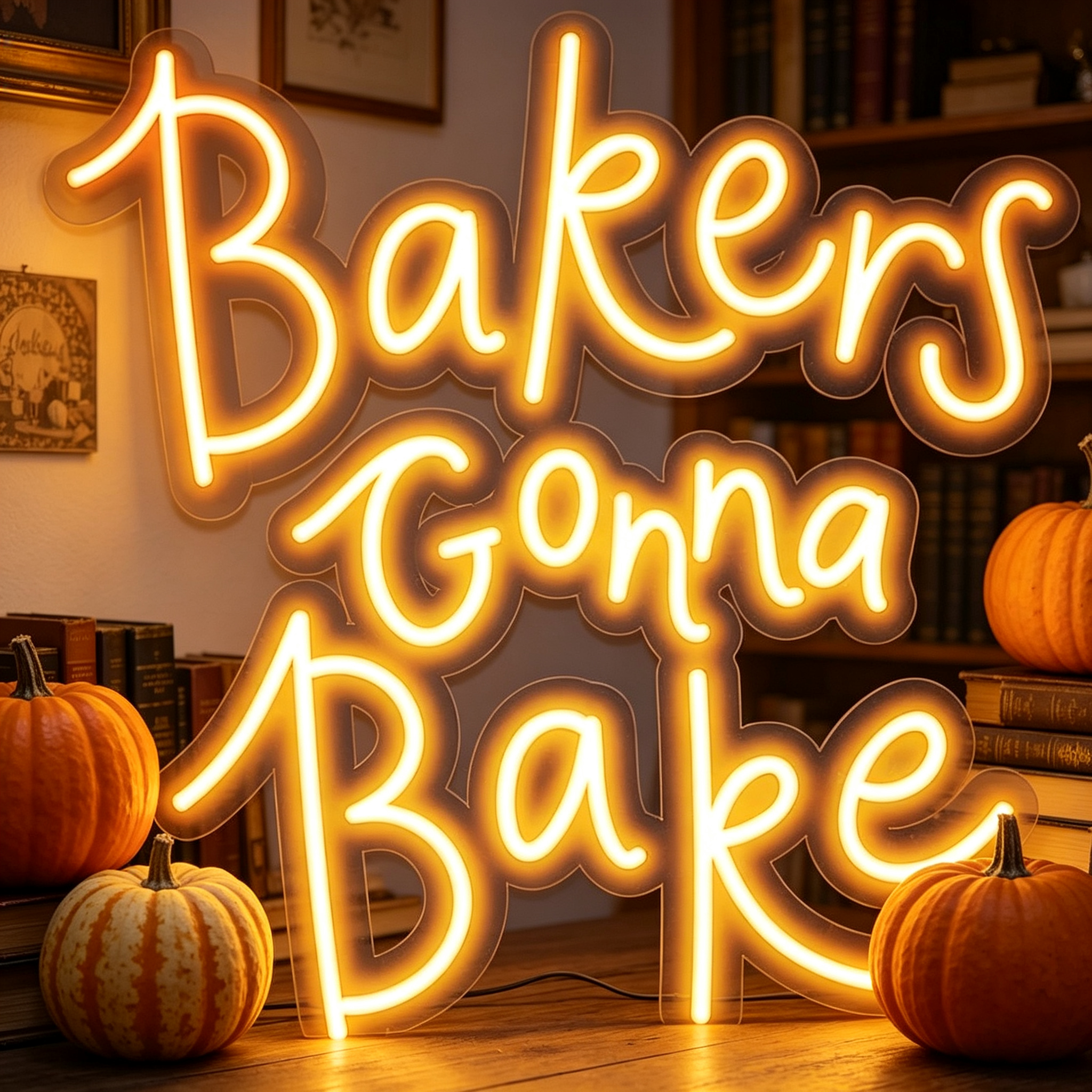 Bakers Gonna Bake LED Neon Sign