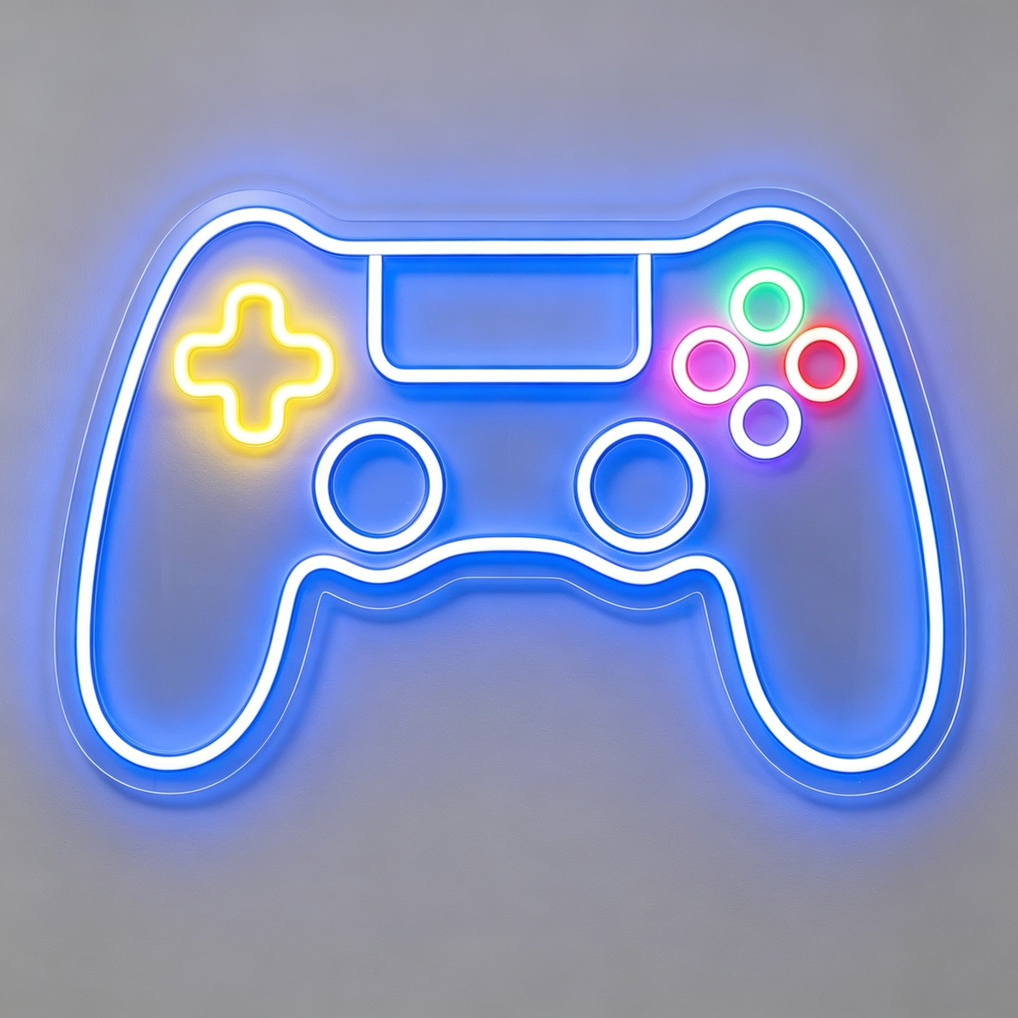 Full Size Game Controller Neon Sign