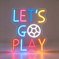 LET'S GO PLAY Neon Sign
