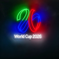 World Cup 2026 Neon Sign