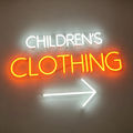 Children's Clothing Neon Sign